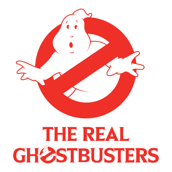 Real Ghostbusters Cartoon Logo PNG Vector