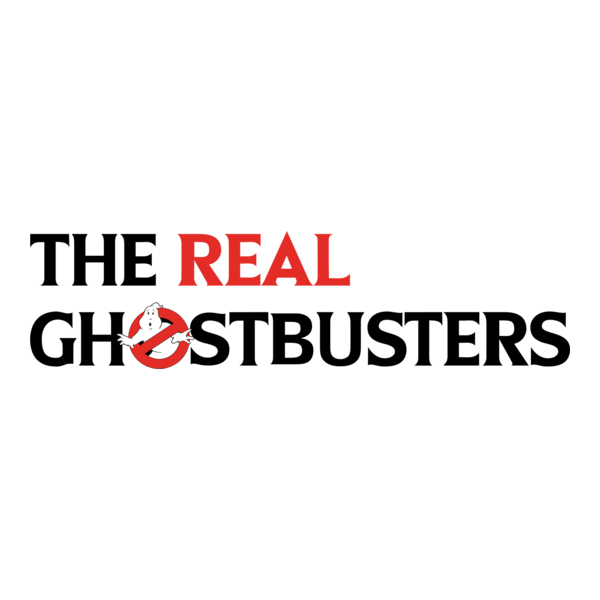 Real Ghostbusters Cartoon Logo PNG Vector