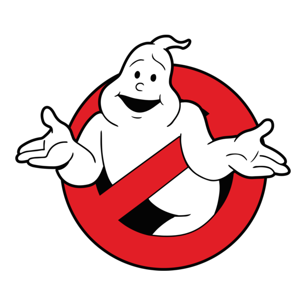 Real Ghostbusters Cartoon Logo PNG Vector