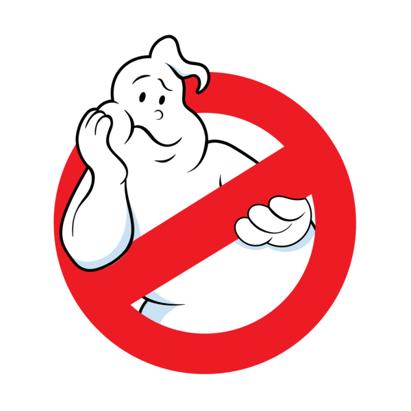 Real Ghostbusters Cartoon Logo PNG Vector