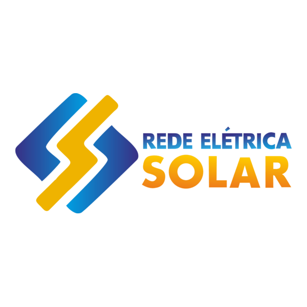Rede Elétrica Solar Logo PNG Vector