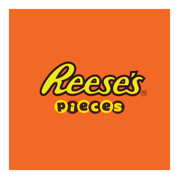 Reese's Pieces Chocolate Logo PNG Vector