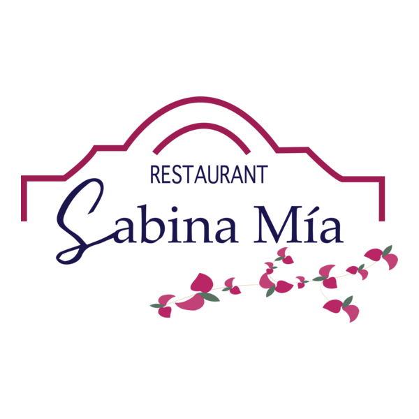 Restaurant Sabina Mia Logo PNG Vector
