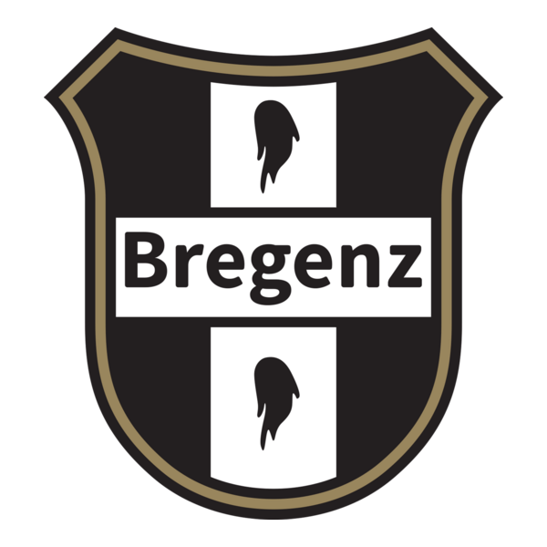 Schwarz-Weiss Bregenz (1950's) Logo PNG Vector