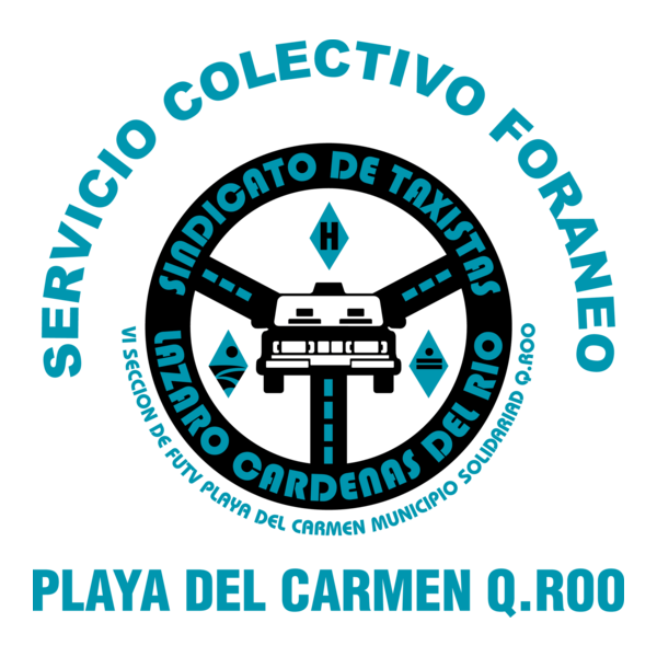 SERVICIO COLECTIVO PLAYA DEL CARMEN VANES Logo PNG Vector
