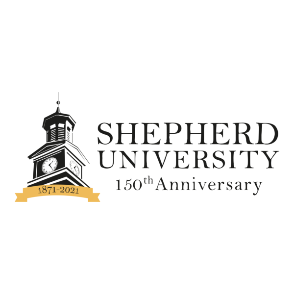 Shepherd University 150th Anniversary Logo PNG Vector