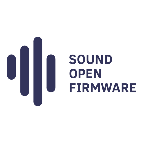 Sound Open Firmware Logo PNG Vector
