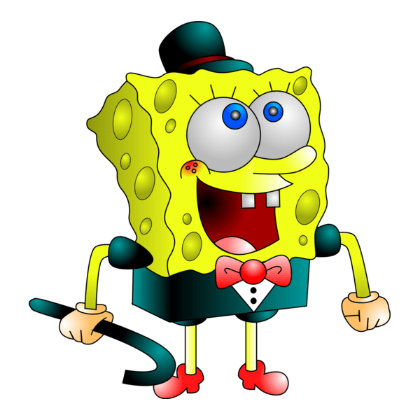 SpongeBob Showman Logo PNG Vector