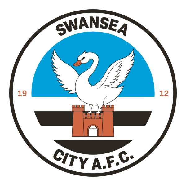 Swansea City AFC Logo PNG Vector