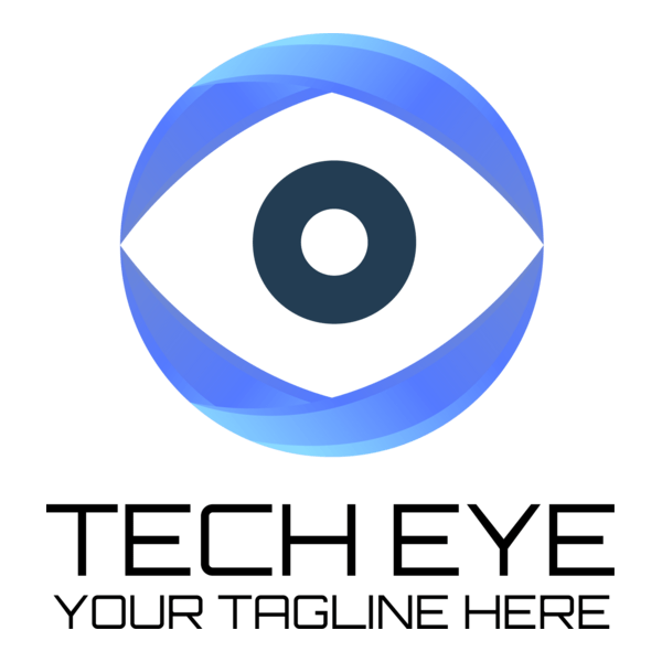 Tech Eye Company Logo PNG Vector