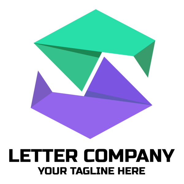 Tech Letter Company Logo PNG Vector