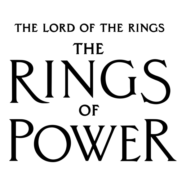 The Lord of the Rings - The Rings of Power Logo PNG Vector