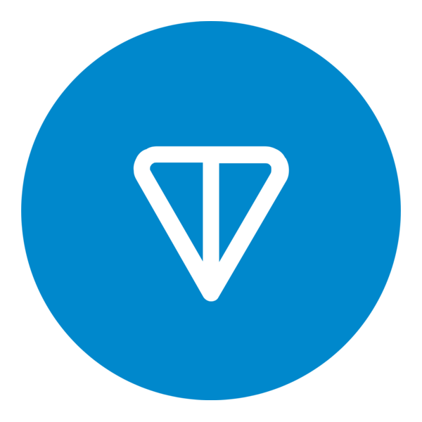 Toncoin (TON) Logo PNG Vector