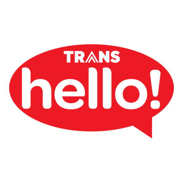 Trans Hello Logo PNG Vector