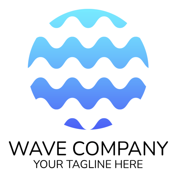 Wave World Company Logo PNG Vector