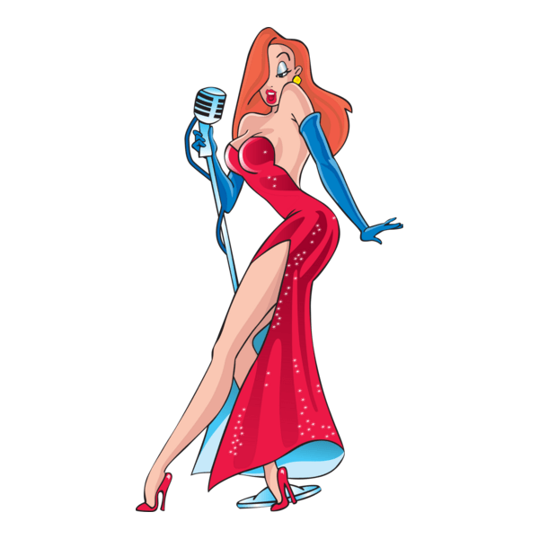Who Framed Roger Rabbit: Jessica Rabbit Logo PNG Vector