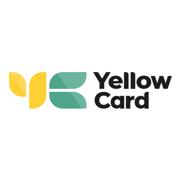 Yellow Card Logo PNG Vector