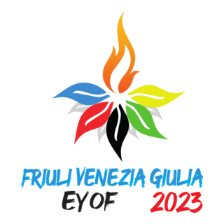 2023 European Youth Olympic Winter Festival Logo PNG Vector