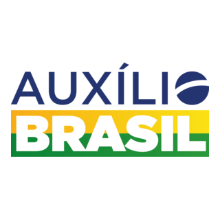 Auxílio Brasil Logo PNG Vector