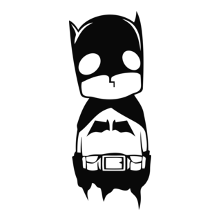 Batman Kid Logo PNG Vector