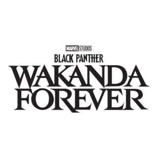 Black Panther: Wakanda Forever Logo PNG Vector