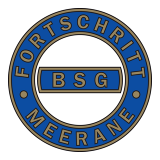 BSG Fortschritt Meerane (1950's) Logo PNG Vector