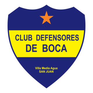 Club Defensores de Boca de Media Agua San Juan Logo PNG Vector