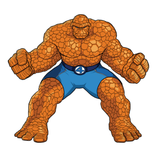 Fantastic Four: The Thing Logo PNG Vector