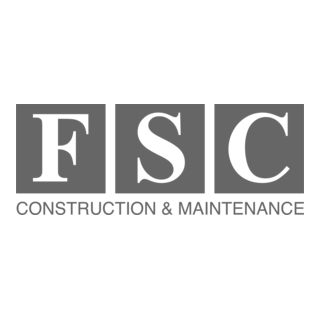 FSC Construction & Maintenance Logo PNG Vector