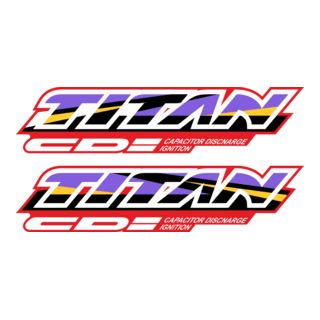 Honda 125 Titan CDi 1997 Logo PNG Vector