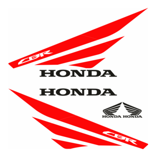 Honda Cbr600rr Lateral 2012 Logo PNG Vector