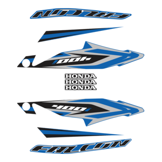 Honda Nx Falcon 400i 2013 À 2015 Material Logo PNG Vector