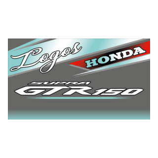 HONDA SUPRA GTR 150 Logo PNG Vector