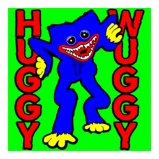 Huggy Wuggy Logo PNG Vector
