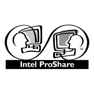 Intel ProShare Logo PNG Vector