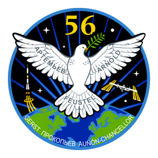 ISS Expedition 56 Logo PNG Vector