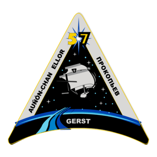 ISS Expedition 57 Logo PNG Vector