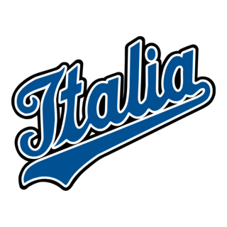 Italy baseball Logo PNG Vector