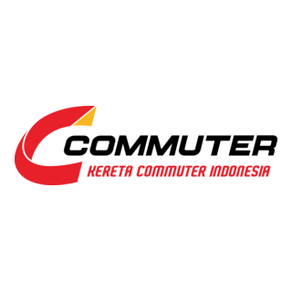 Kereta Commuter Indonesia Logo PNG Vector