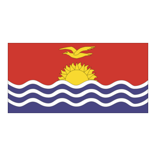 Kiribati Flag Logo PNG Vector