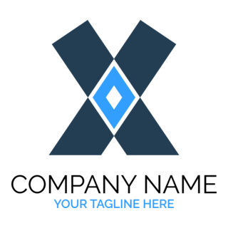 Letter X Company Logo PNG Vector