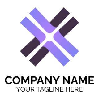 Letter X Company Logo PNG Vector