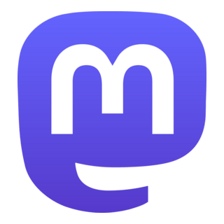Mastodon Logo PNG Vector