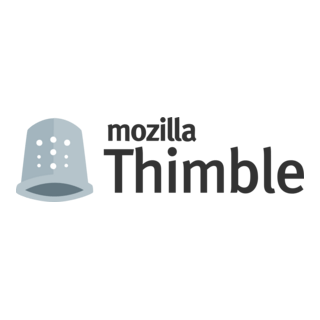 Mozilla Thimble Logo PNG Vector