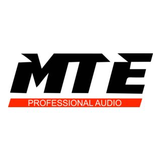 MTE audio Logo PNG Vector