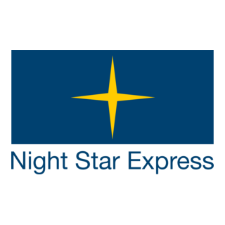 Night Star Express Logo PNG Vector