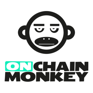 On Chain Monkey Logo PNG Vector