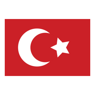 Ottoman Flag Logo PNG Vector