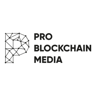 Pro Blockchain Media Logo PNG Vector