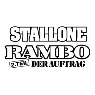 Rambo II – Der Auftrag Logo PNG Vector